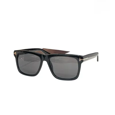 Tom Ford square frame glasses leopard blue/grey/leopard mustard/black/leopard cyan/black tawny/black brown/black orange color Size 58口17-145