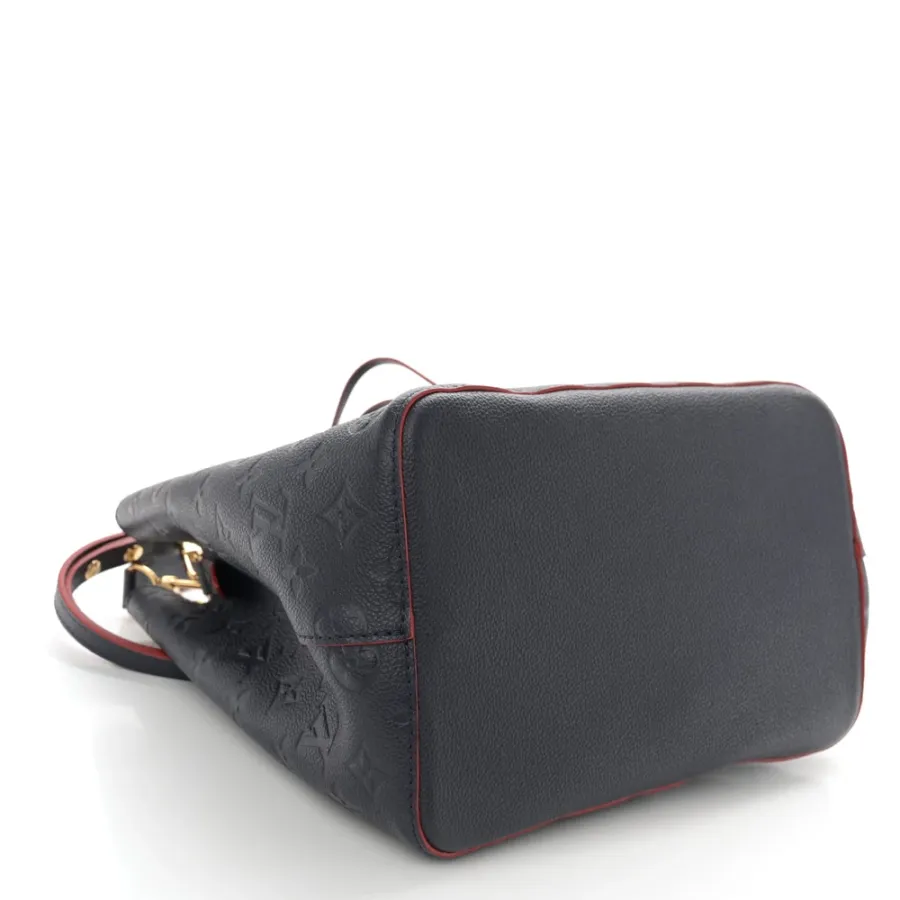 Louis Vuitton NeoNoe MM Marine Rouge Empreinte Leather