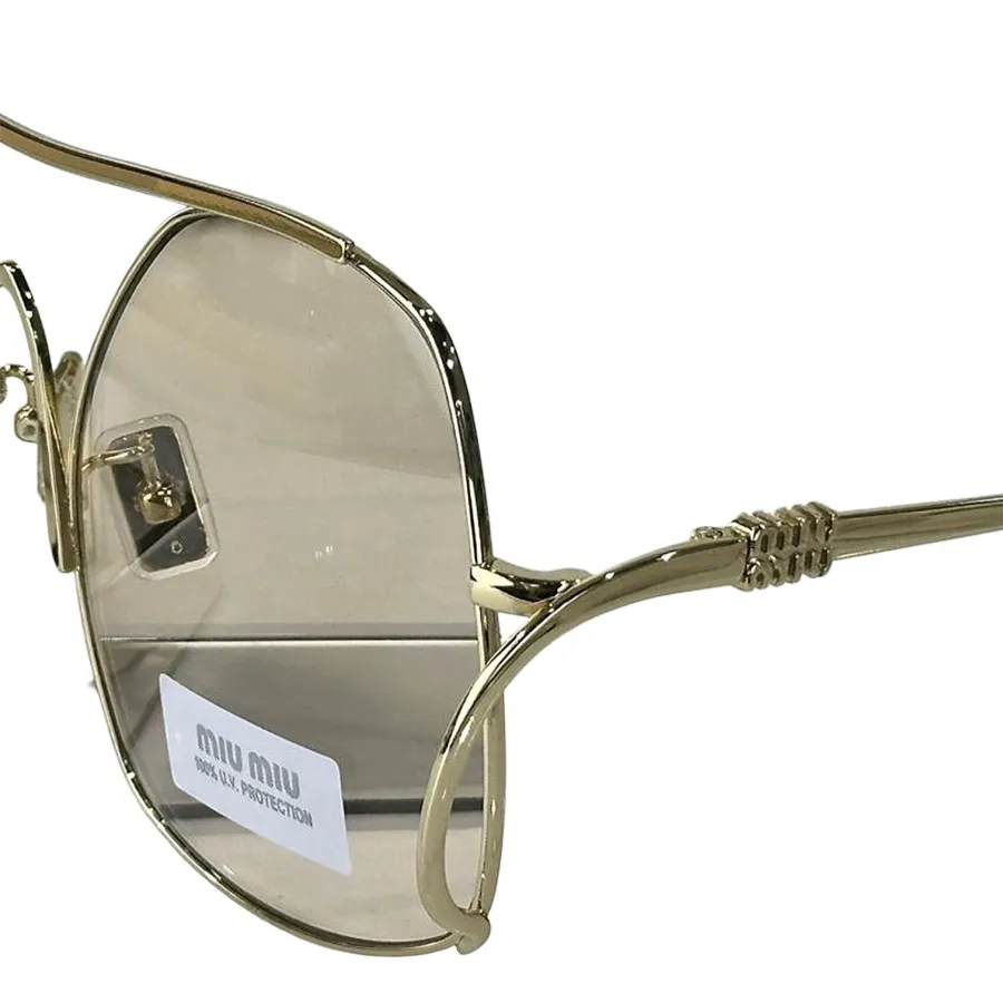 Miu Miu glasses nude/gradient red color Size 57口18-150