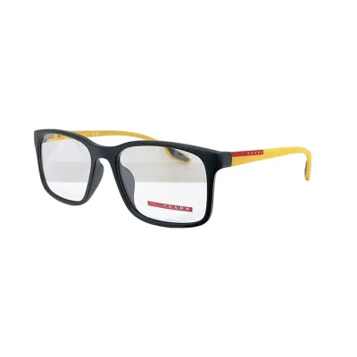 Prada Wayfarer glasses blue/yellow/black color transparent lens Size 54口18-145