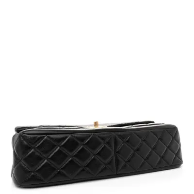 Grade Handbags | Black Quilted Luxury Designer Bag