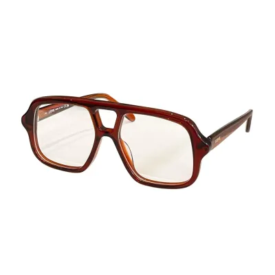 Loewe Pilot glasses black/tawny/leopard/brown/transparent color Size 54口14-140