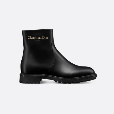 Dior black ankle boots