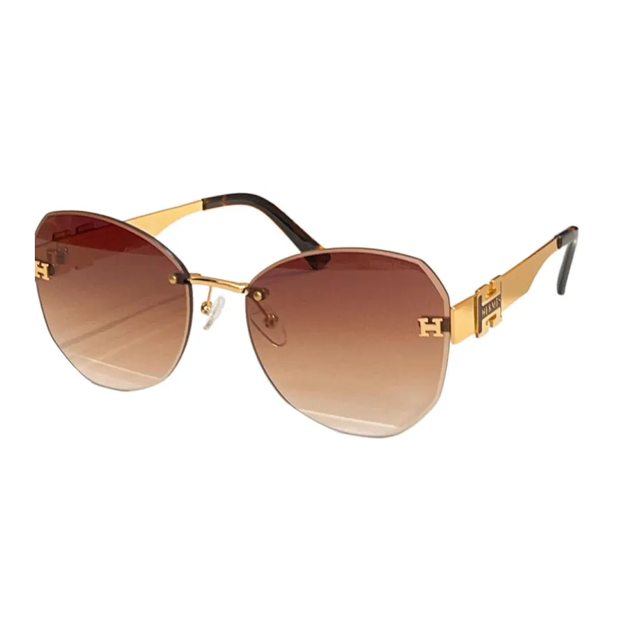 Hermès glasses purple gold/purple silver/black gold/brown/red/blue color Size 60口18-140