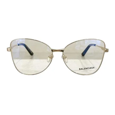 Balenciaga glasses gold/silver/transparent black/black/silver black/brown/tawny/mirrored silver color Size 59口15-145