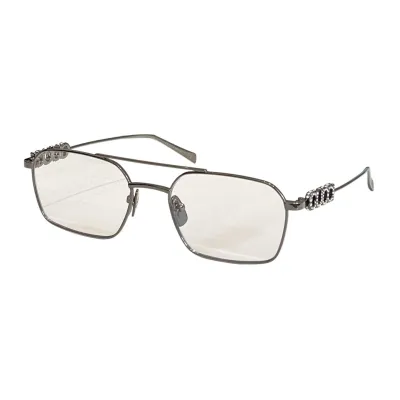 Gucci square frame glasses yellow/eggplant/gold/gun black/black gold/silver/grey gold/brown silver/red guccissima color Size 54口19-145