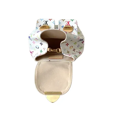 Louis Vuitton x Murakami Takashi Venice Multicolor White Gold Hardware