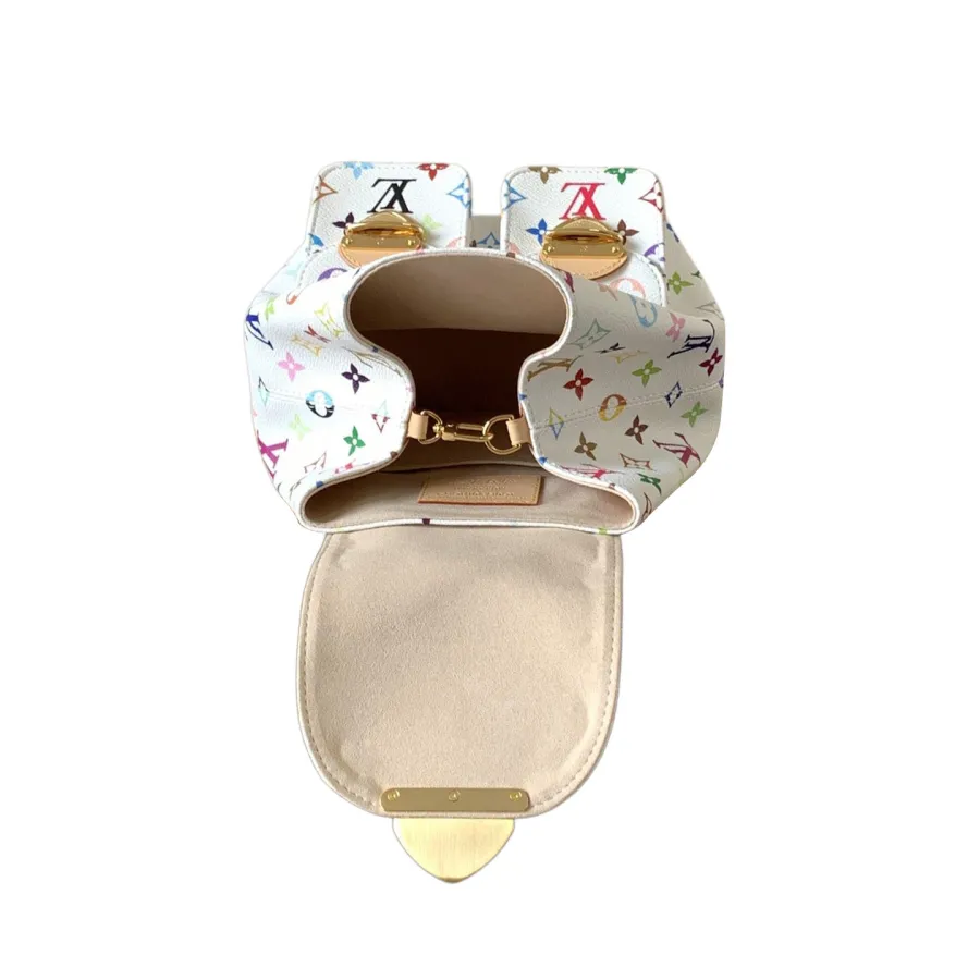 Louis Vuitton x Murakami Takashi Venice Multicolor White Gold Hardware