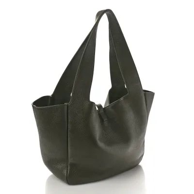 Saint Laurent Large Bea Tote Musk Grained Grained Deerskin Leather Aged Gold Hardware