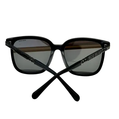 Miu Miu square frame glasses black/black gold/black silver/pink/ivory/leopard color Size 65-15-145