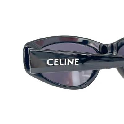 Celine glasses black/white/marine green/blue/pink lavender color Size 57口17-135