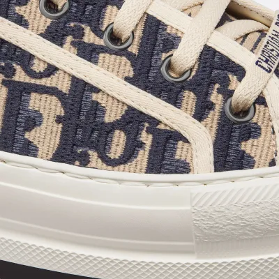 Dior blue  platform sneakers