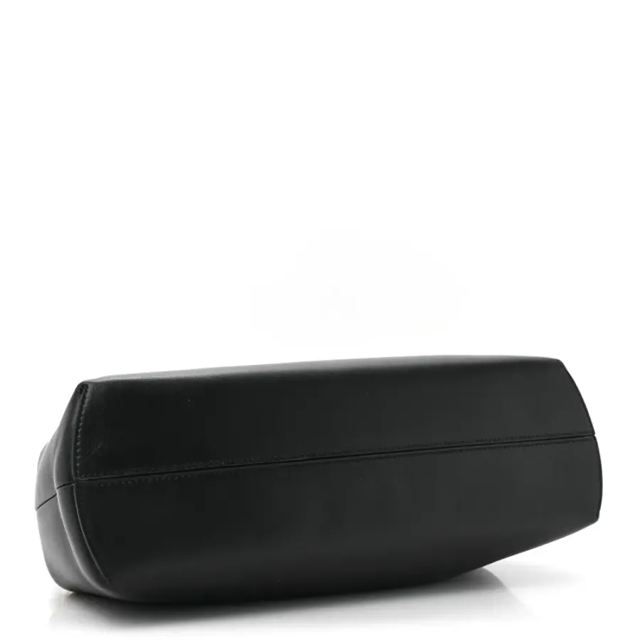 Fendi Medium Fendi First Black Shiny Nappa Leather Gold Hardware