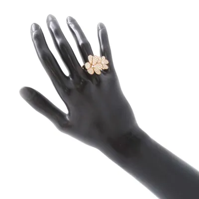 Van Cleef & Arpels Frivol Entre Le Door Ring Size 52/#12