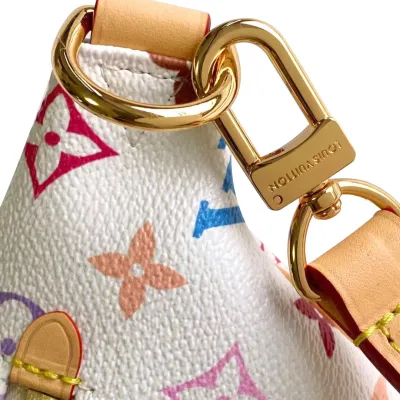 Louis Vuitton x Murakami Takashi High Rise Multicolor White Gold Hardware