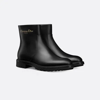 Dior black ankle boots