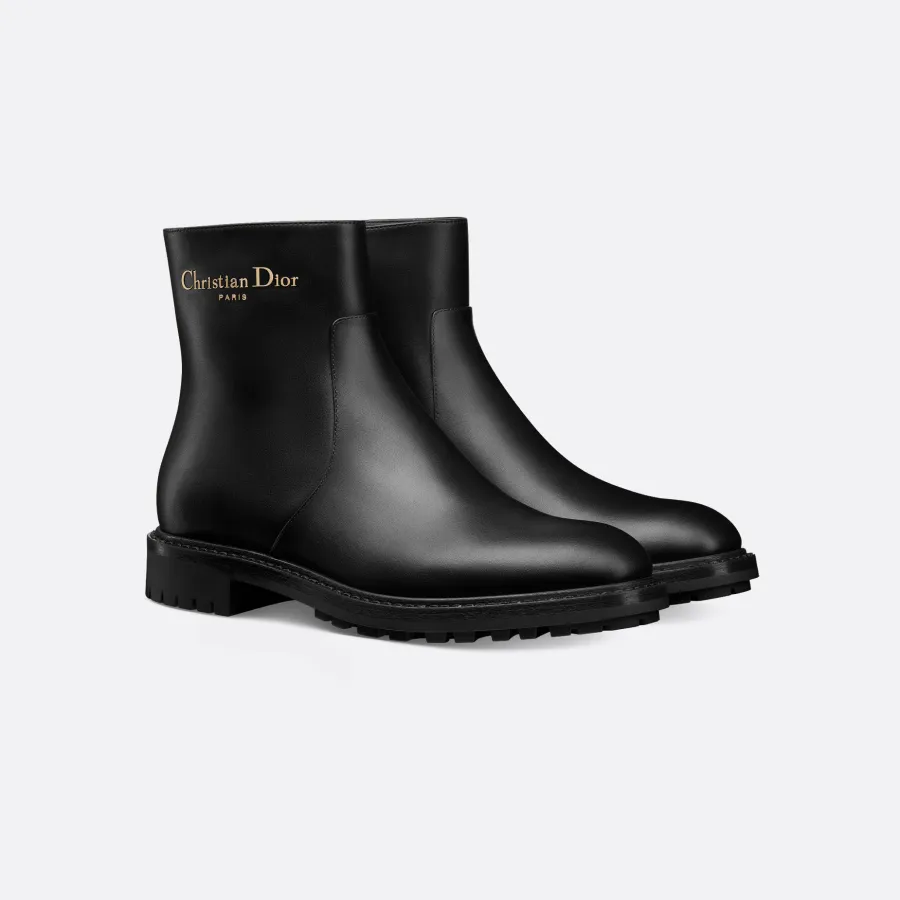 Dior black ankle boots