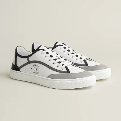 HERMES Get Sneakers White Sports Shoes