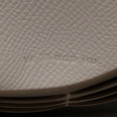 Hermès Constance Long To Go Wallet Gris Pâle Epsom Leather Silver Hardware