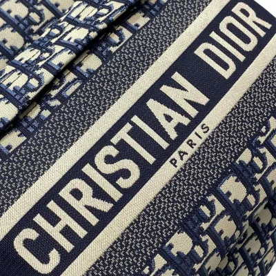 Dior Travel Backpack In Blue Dior Oblique Jacquard