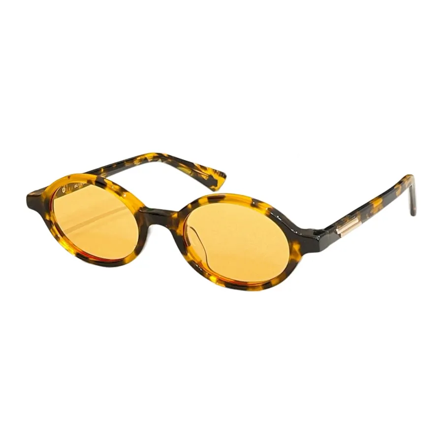 Bottega Veneta round frame glasses leopard/brown leopard/yellow leopard/transparent black/black/green/white/brown/red color Size 47口19-140