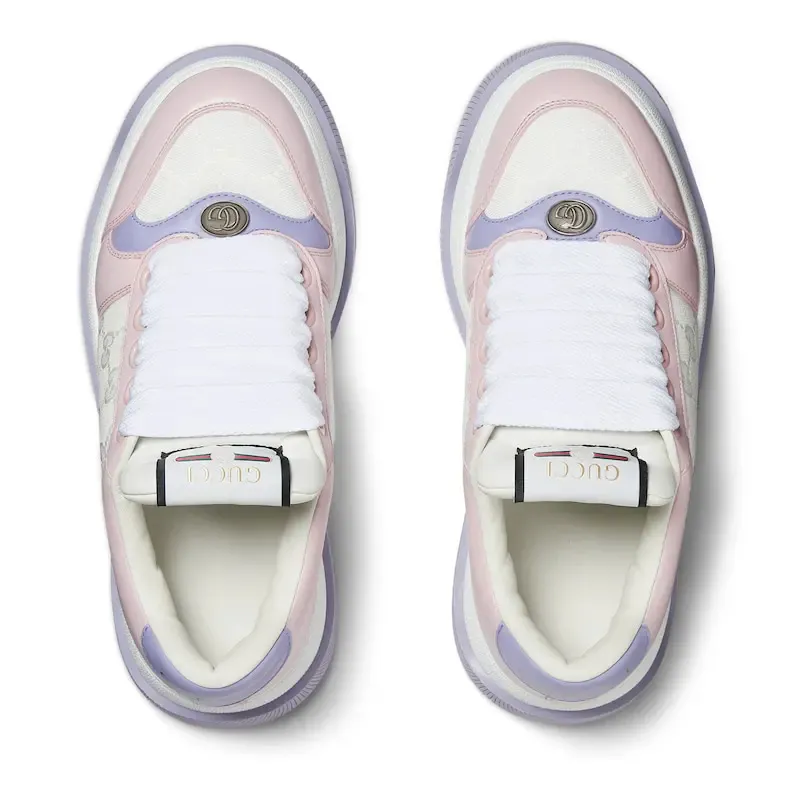 Gucci Screener series women's sports shoes purple Sneakers