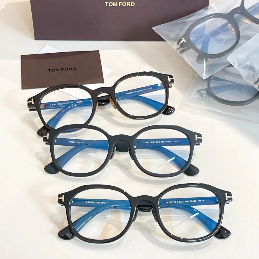 Tom Ford Boston frame glasses black/leopard/matte black color Size 50口22-145