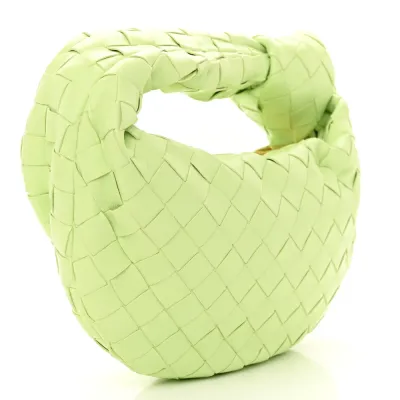 Bottega Veneta Mini Intrecciato Jodie Fennel Nappa Leather