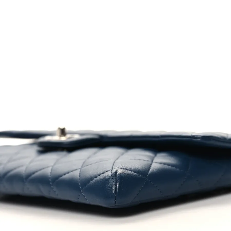 Explore Medium Navy Quilted Designer Clutch