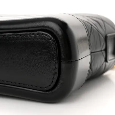 Black Quilted Chanel Bag Quilted Calfskin Leather