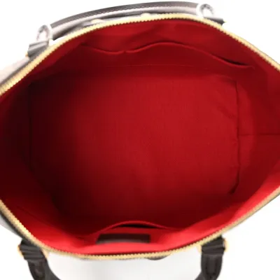 Louis Vuitton Siena MM Damier Ebene Canvas Gold Hardware