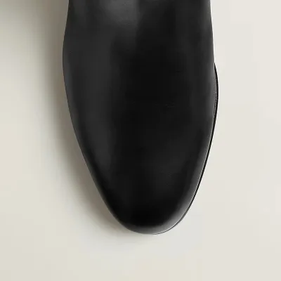 HERMES Neo Black ankle boots