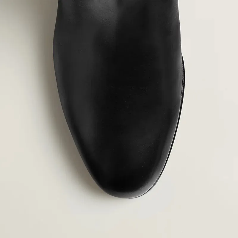 HERMES Neo Black ankle boots