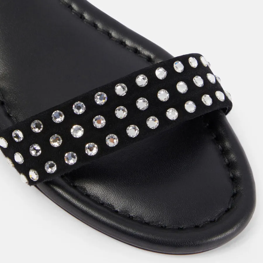 Christian Louboutin Black flat sandals