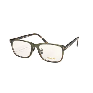 Tom Ford square frame glasses green/black/grey/blue/leopard/citron color Size 55口17-145