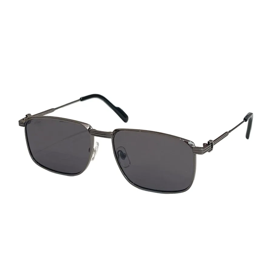 Cartier square frame glasses tawny/black/green/blue/grey/brown gold/indigo gold color Size 58口18-137