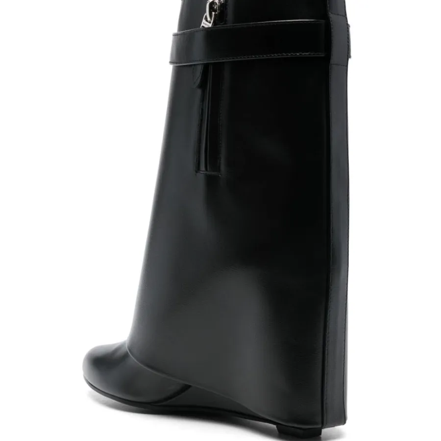 GIVENCHY Black high heel ankle boots (9cm)