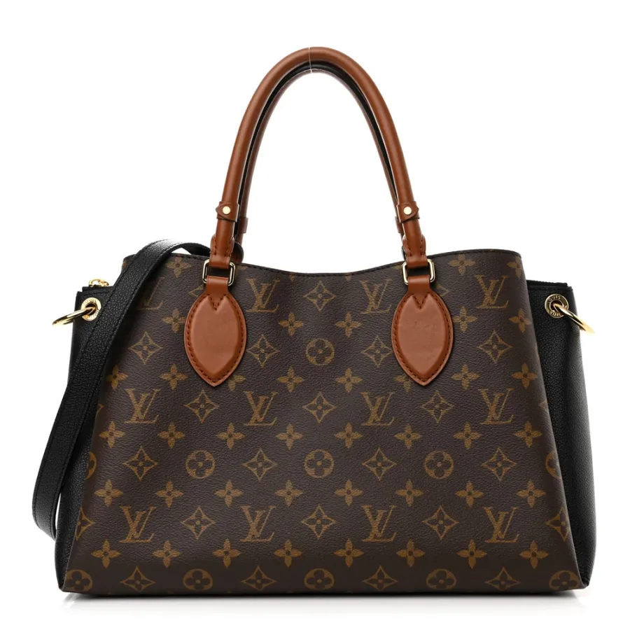 Louis Vuitton Vendome MM Black Monogram Canvas Gold Hardware