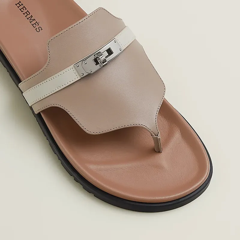 HERMES Empire pink Slippers