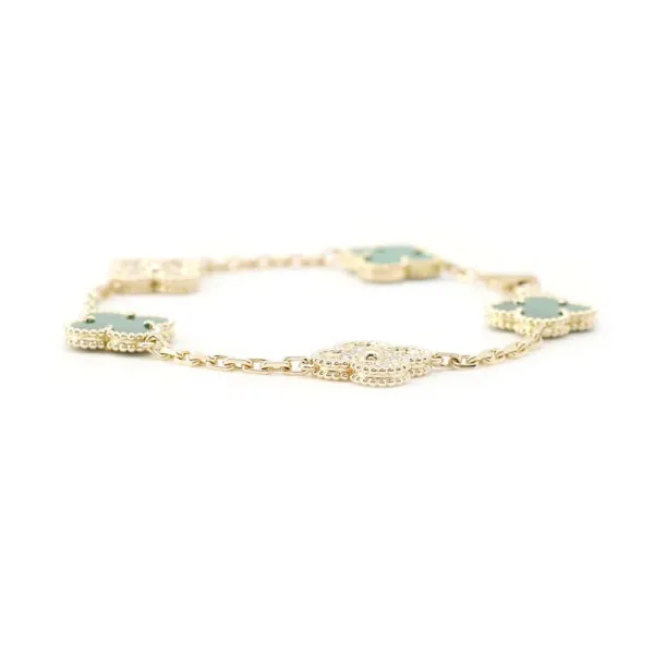 Van Cleef & Arpels Vintage Alhambra Bracelet 5 motifs - Image 2