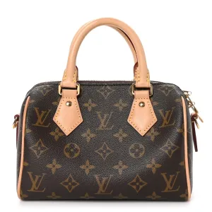 Louis Vuitton Speedy Bandoulière 20 Monogram Canvas Brass Hardware