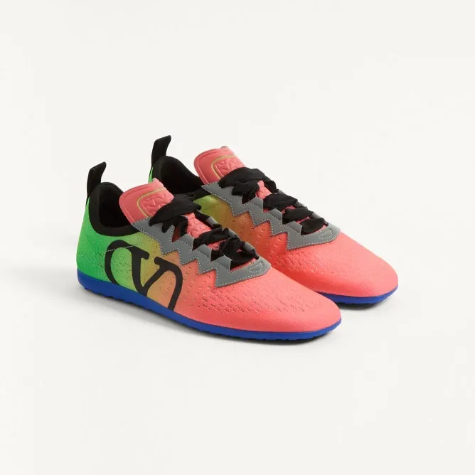 VALENTINO CHROMATHON Technical fabric sneakers