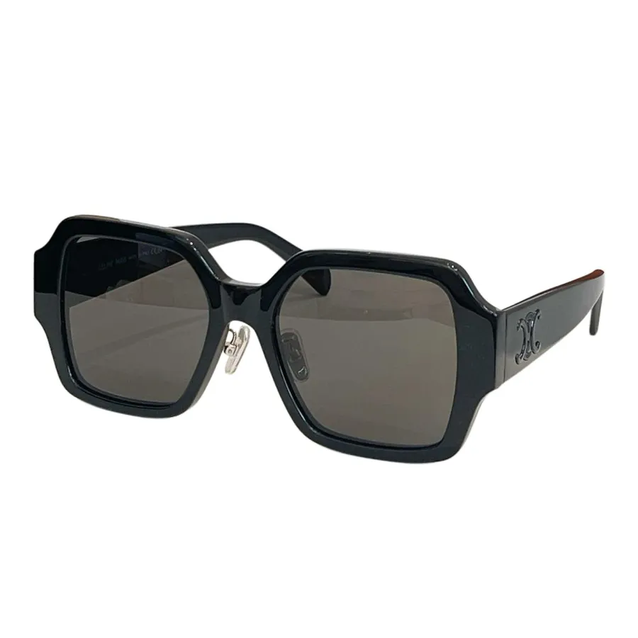 Celine square frame glasses grey/black gold/black/purple/pink/green color Size 63口11-146