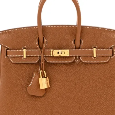 Hermès Birkin 25 Brown Togo Leather Gold Hardware