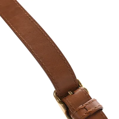 Saint Laurent Small Sac Round Bag Natural Raffia Aged Gold Hardware