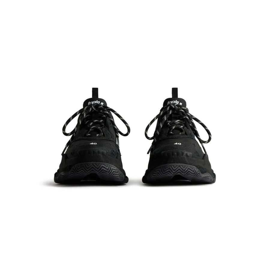 BALENCIAGA TRIPLE S Black Sneakers