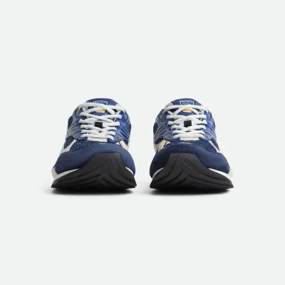 Bottega Veneta Orbit Sneakers In Blue/White Suede/Technical Fabric/Mesh Lace-Up Sneaker