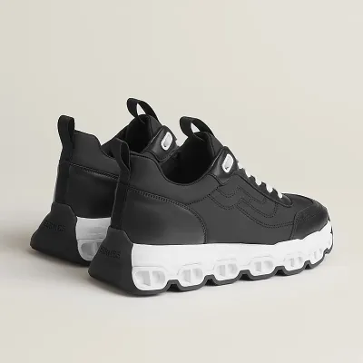 HERMES lmpulse Sneakers Black Sports Shoes