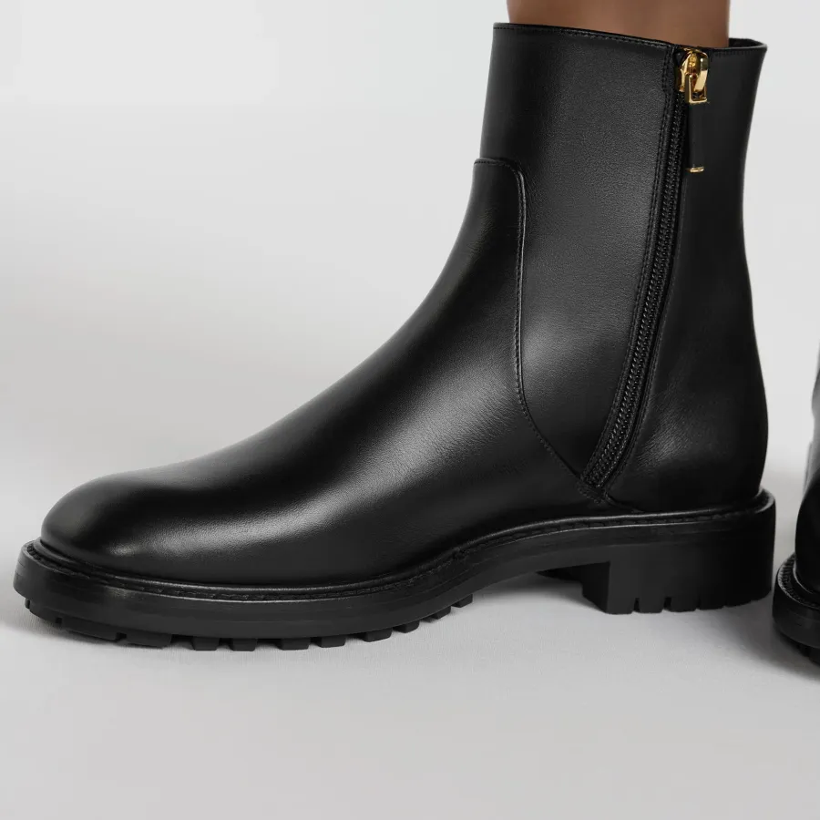Dior black ankle boots