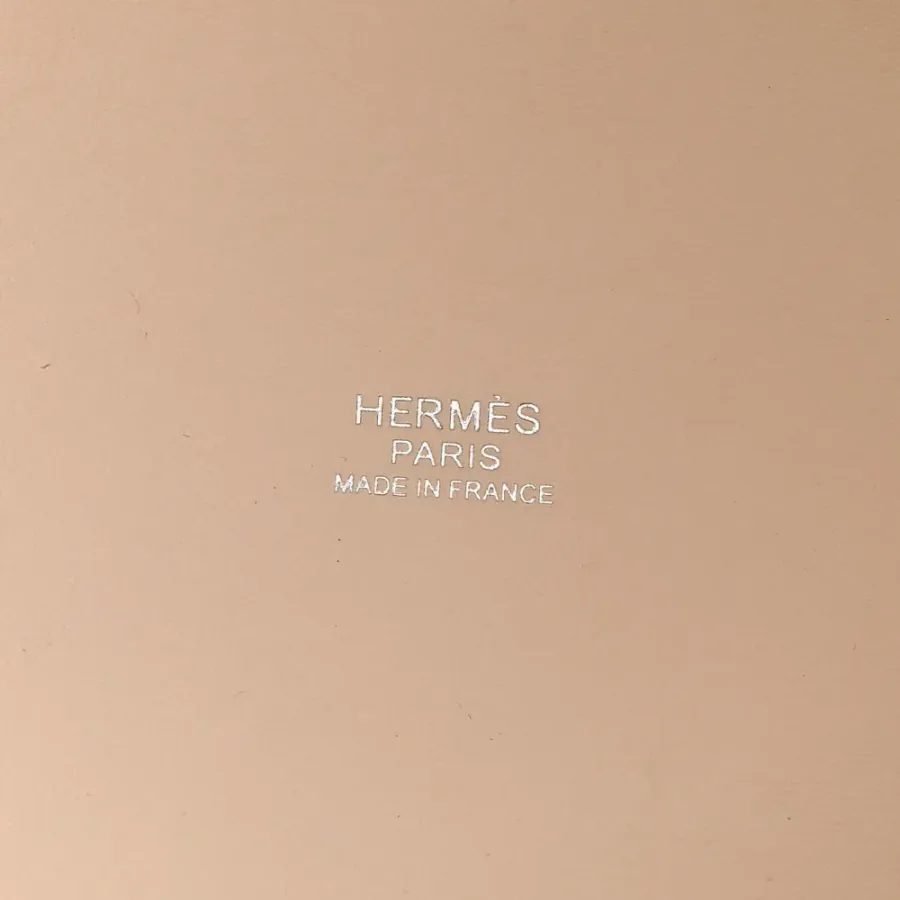 Hermès Lucky Daisy Piacotin Lock 18 PM Nata/Vert Swift Leather Palladium Silver Hardware